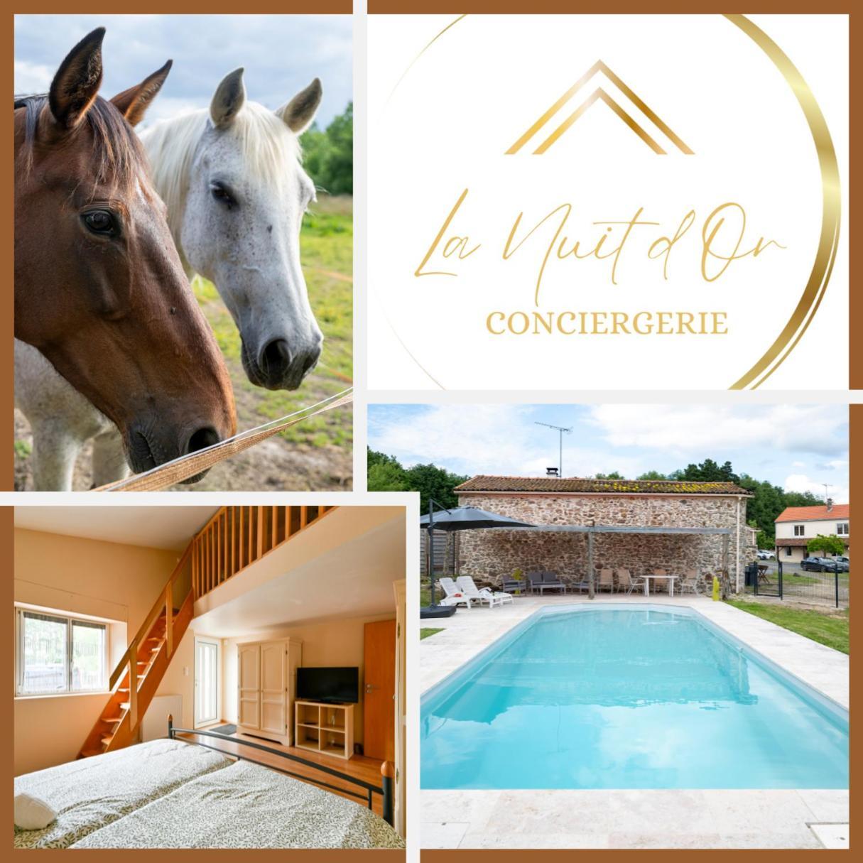 L'Evasion En Pierre Piscine Et Etang Prive Villa Sevremoine Екстериор снимка